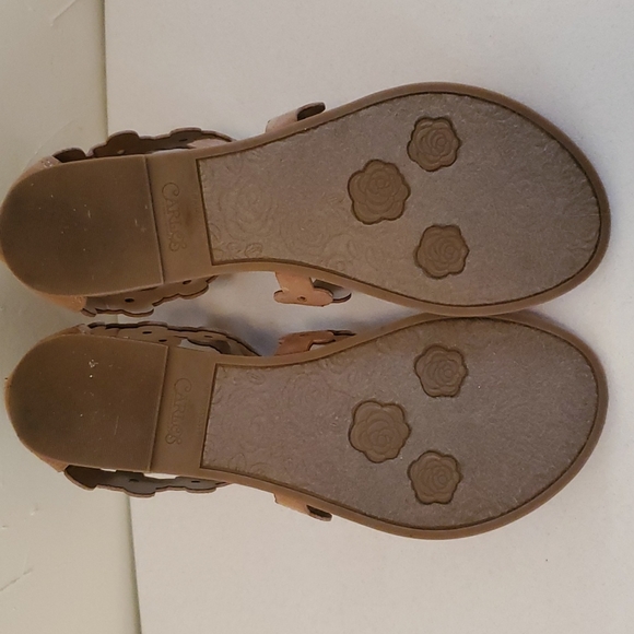 🌹HOST PICK🌹Carlos Santana Gladiator Finesse Brown Sandlas Sz 6.5 - Picture 5 of 5